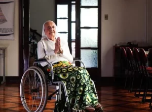 Inah Canabarro Lucas, de 116 anos, é agora a pessoa viva mais velha do mundo | Foto: Carlos Macedo / LongeviQuest