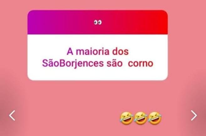 Perfil an nimo no Instagram est causando pol mica em S o Borja