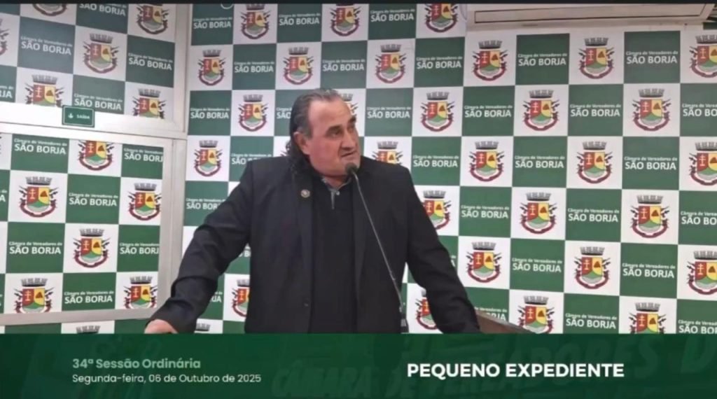 Foto: Câmara de Vereadoresde São Borja